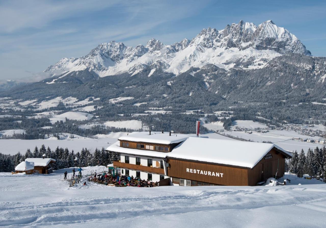 Готель Alpengasthof Hirschberg Санкт-Йоганн-ін-Тіроль Екстер'єр фото