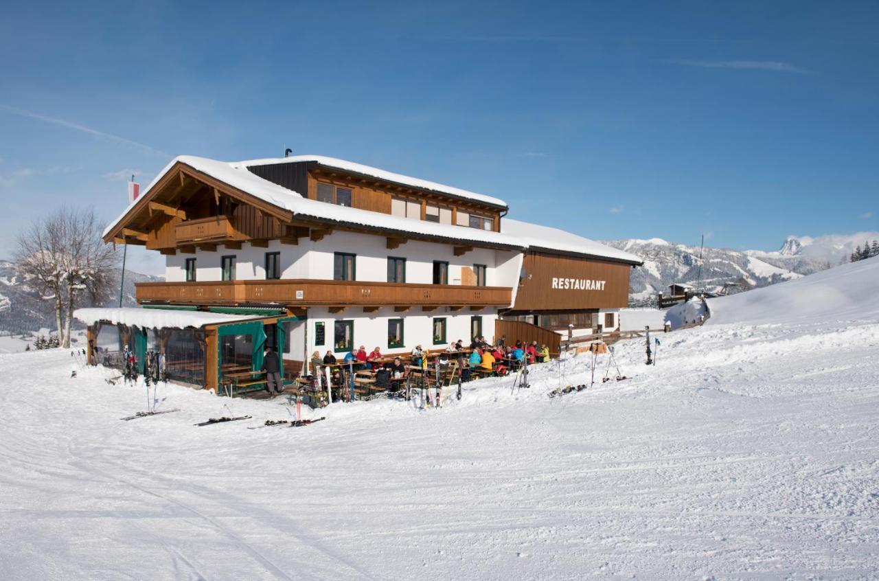 Готель Alpengasthof Hirschberg Санкт-Йоганн-ін-Тіроль Екстер'єр фото