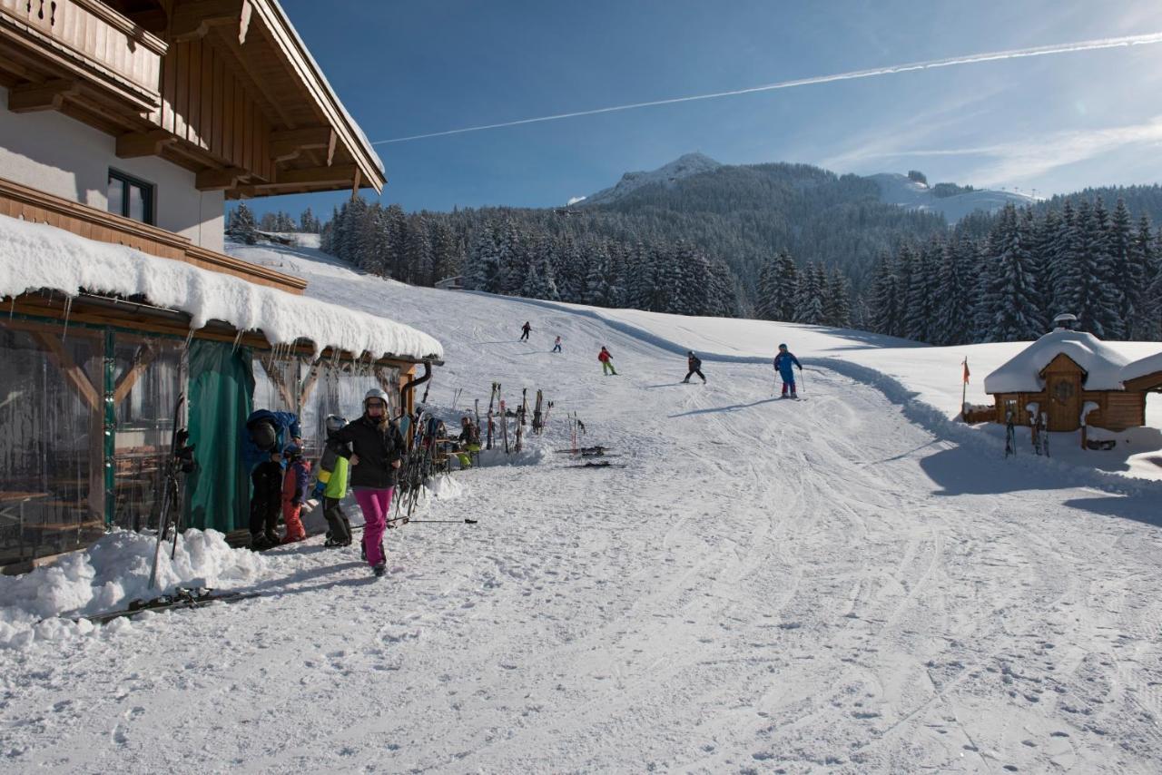 Готель Alpengasthof Hirschberg Санкт-Йоганн-ін-Тіроль Екстер'єр фото